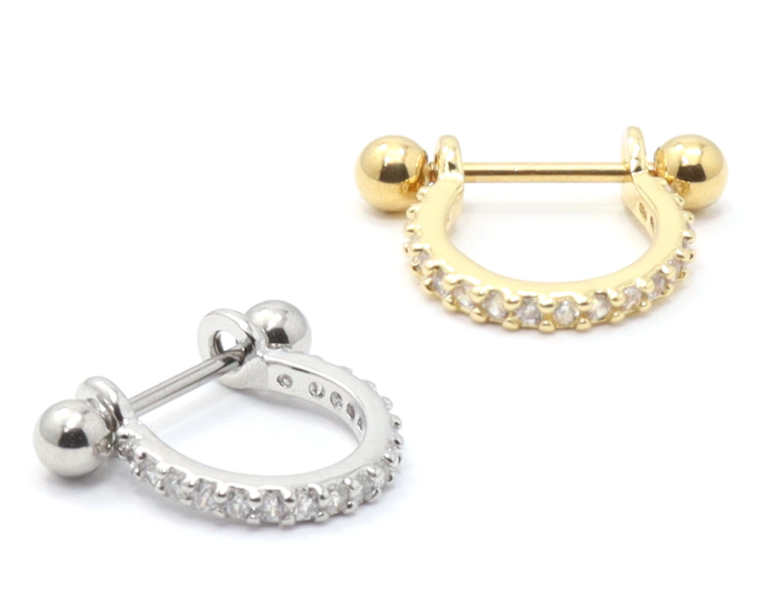 piercing argola orelha prata