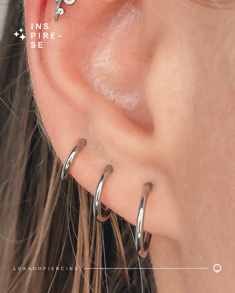 piercing argola orelha grande