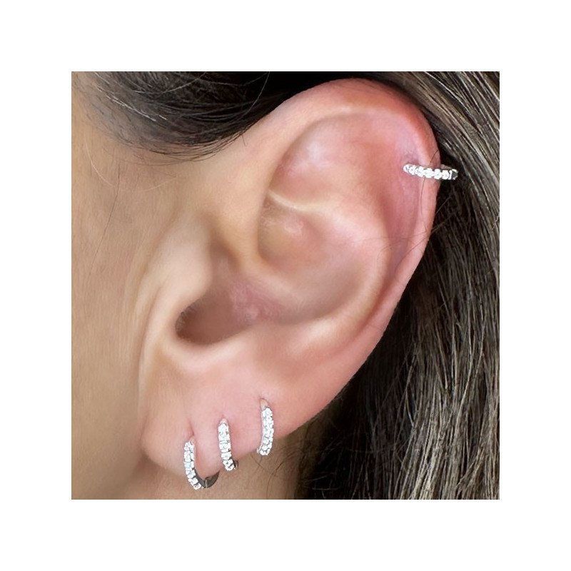 piercing argola orelha ouro