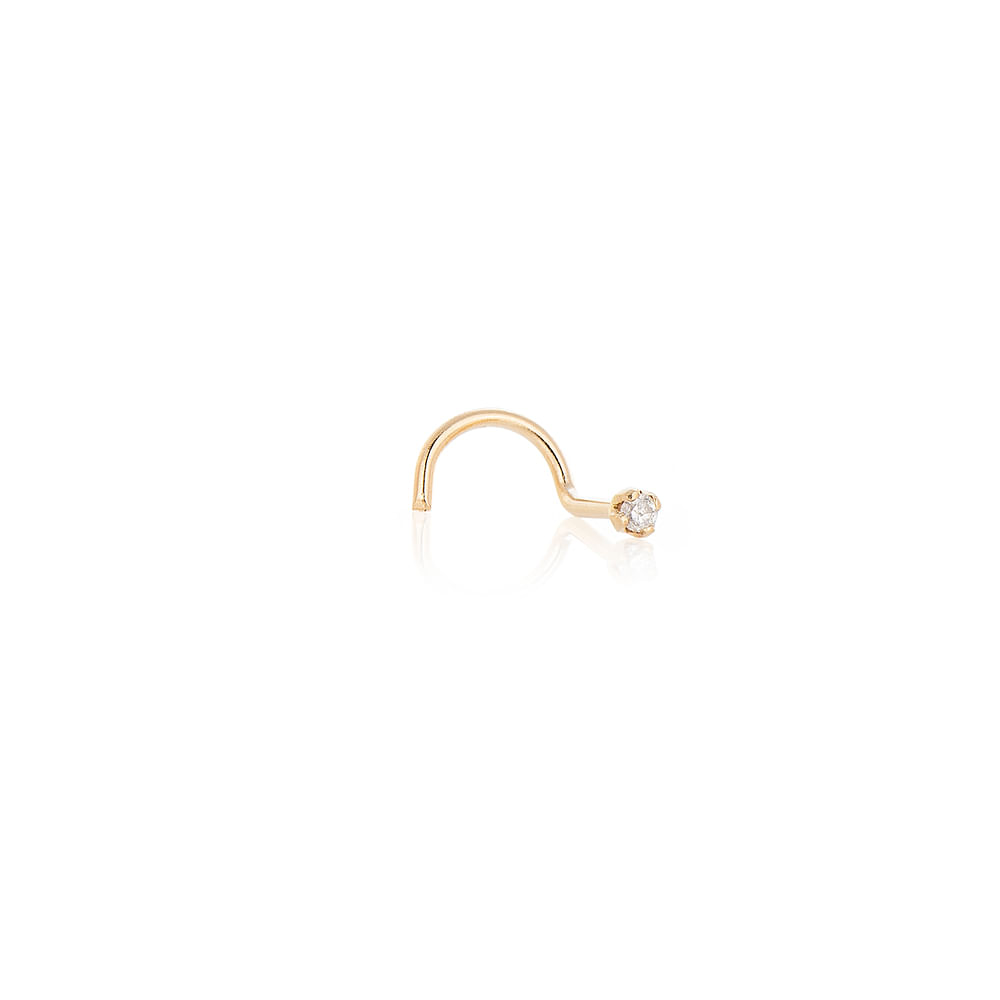piercing nariz ponto de luz