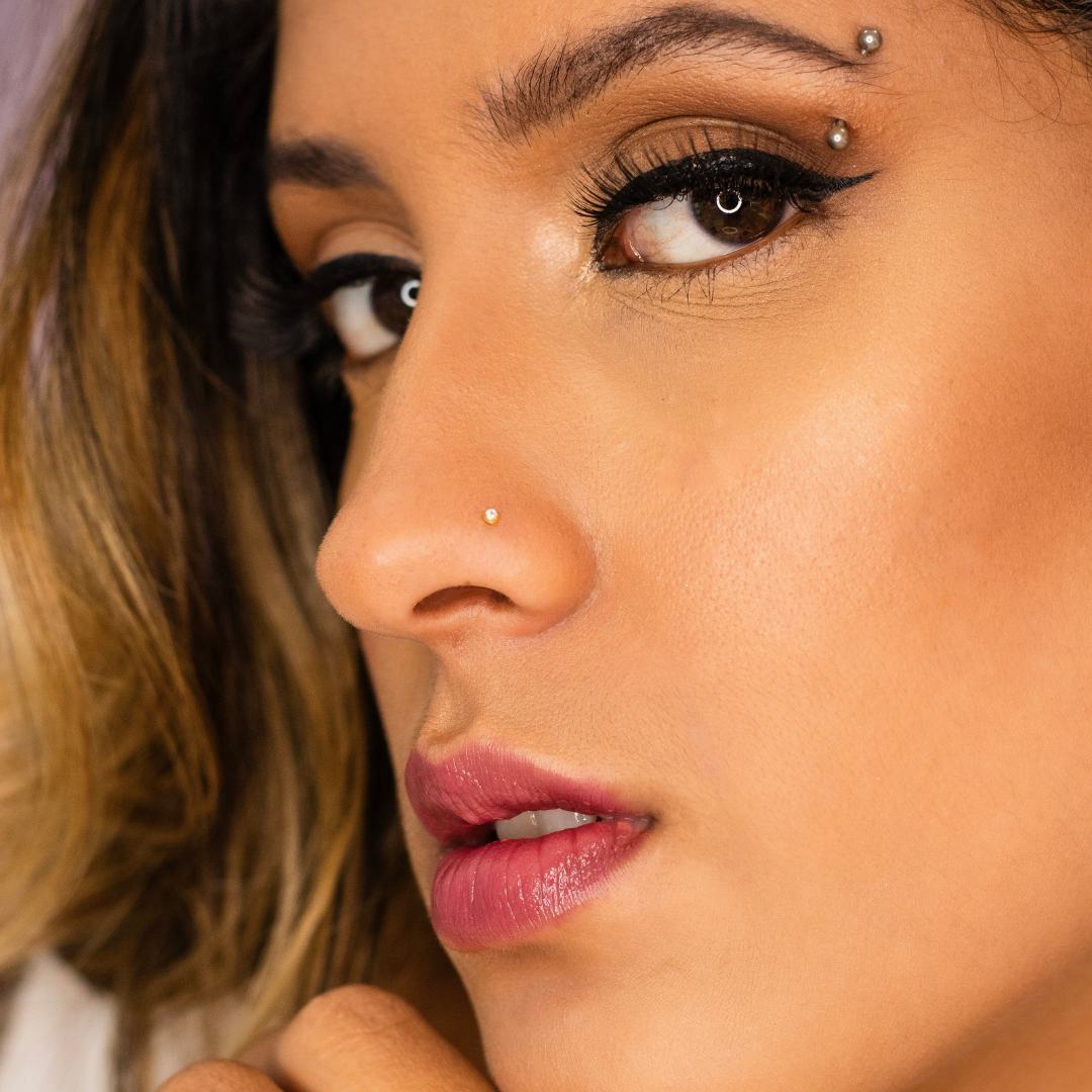 piercing de nariz delicado