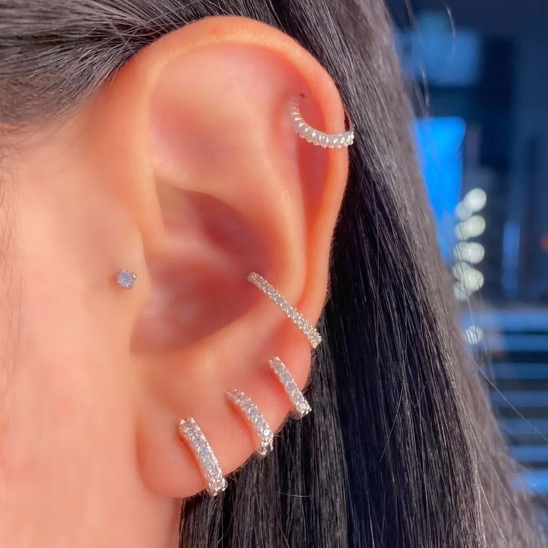 piercing prata 925 nariz
