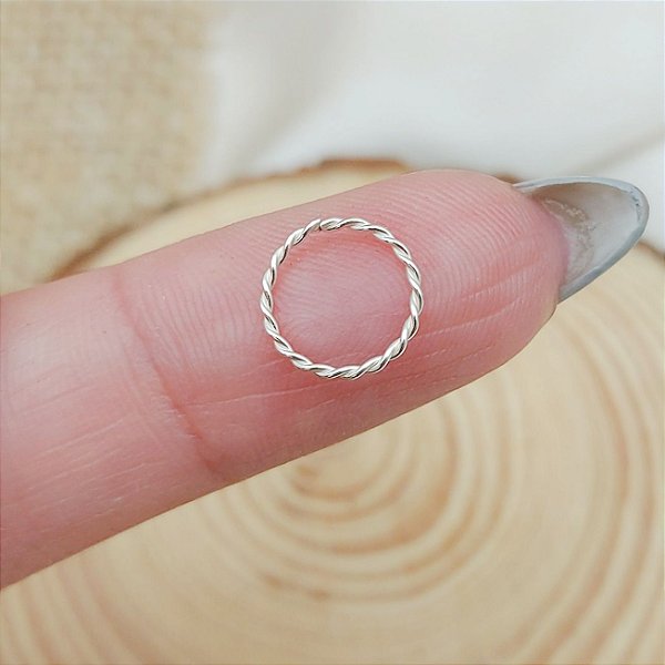 piercing prata labio