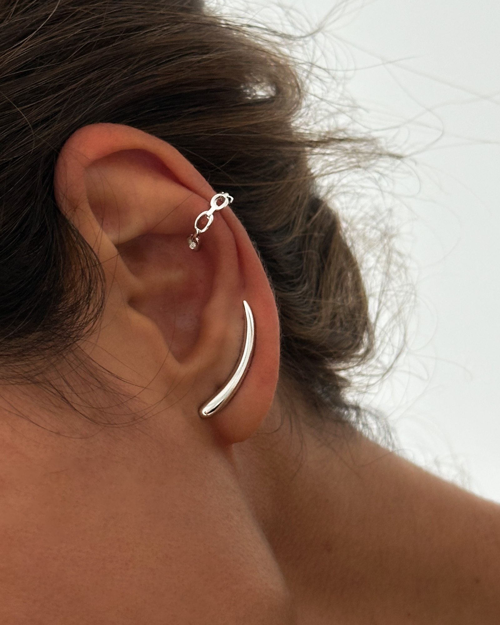 piercing prata labio