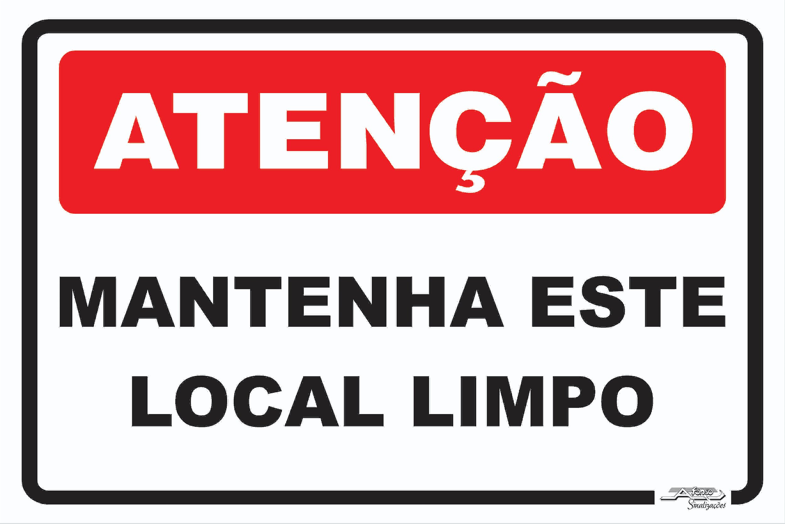 sinalização de segurança