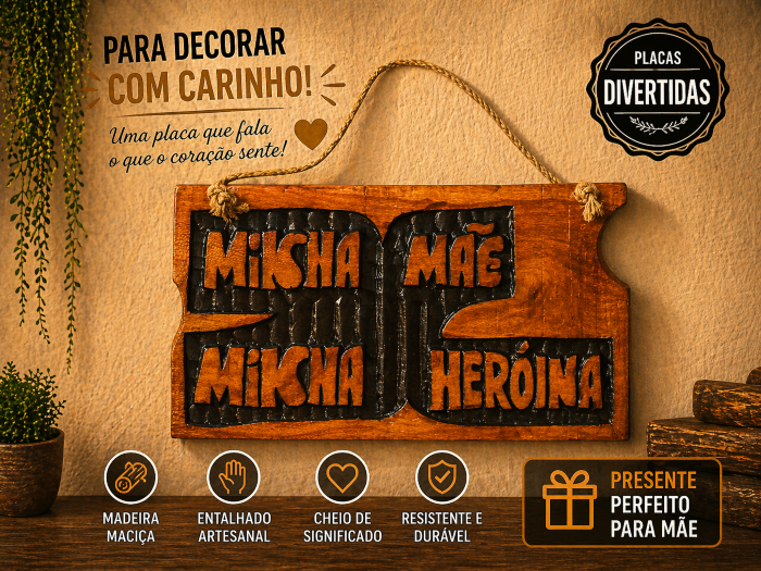 decoração com madeira
