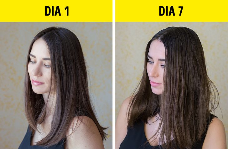 lavar o cabelo todos os dias
