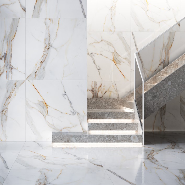 porcelanato estilo mármore carrara