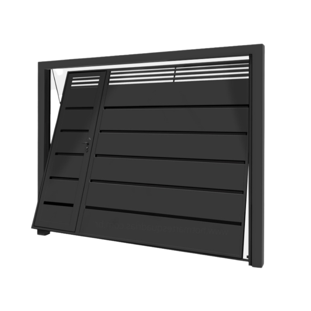 preço portão de garagem 3 metros aço