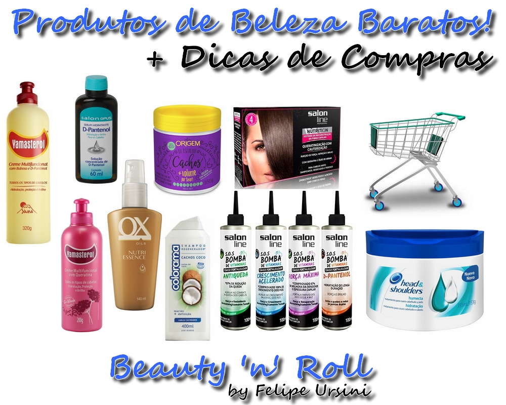 kit cronograma capilar até 50 reais