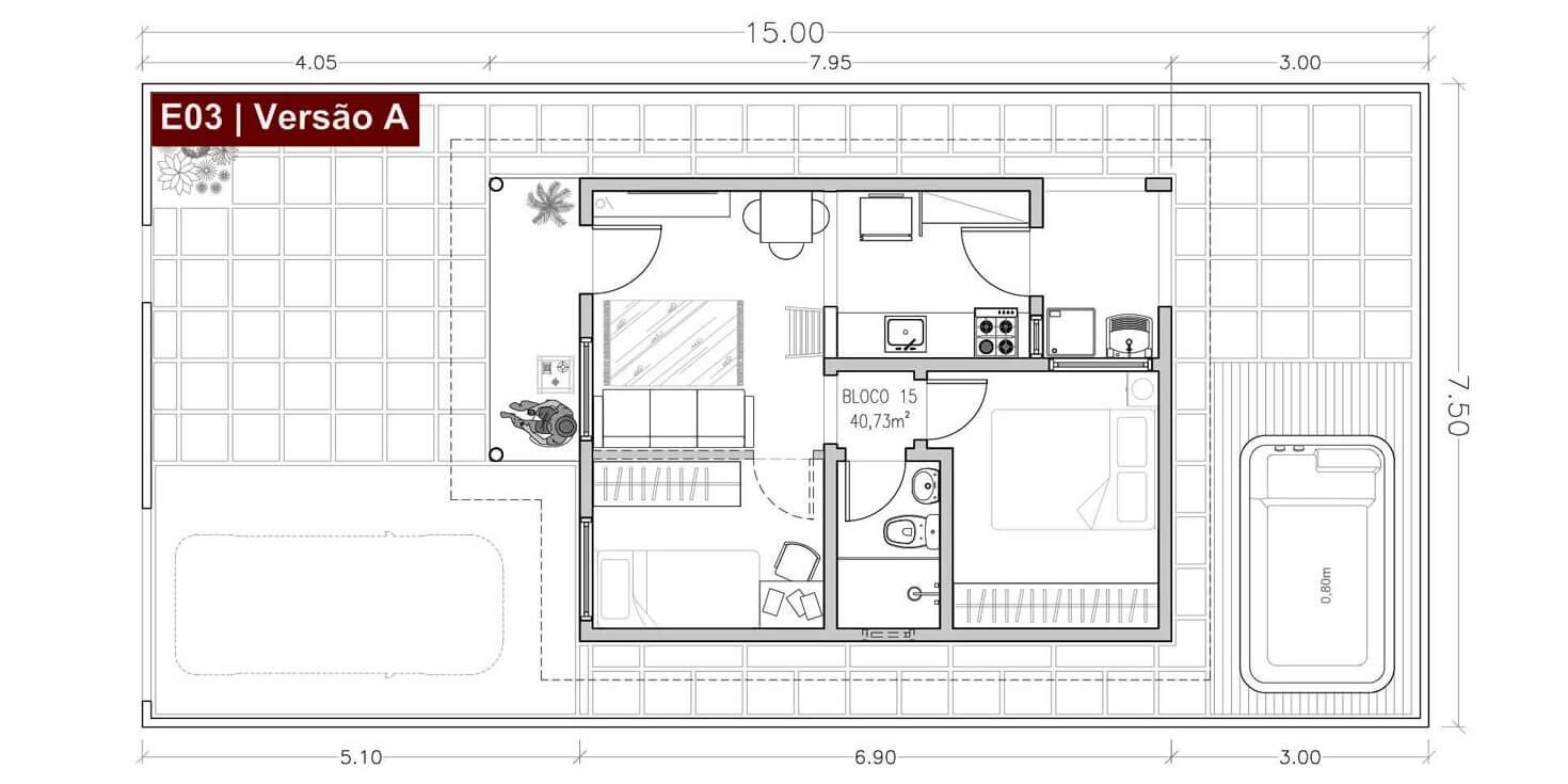 tipos de projetos para construção de casa