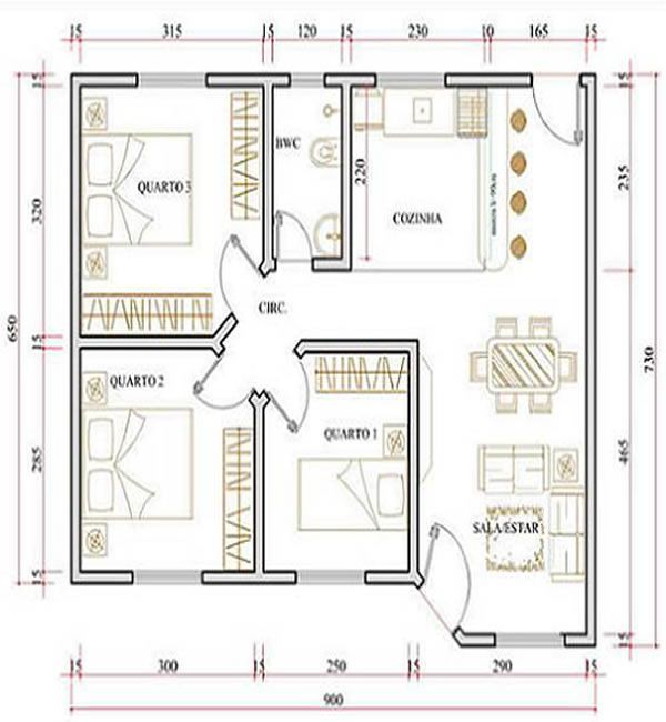 como fazer projeto de casa