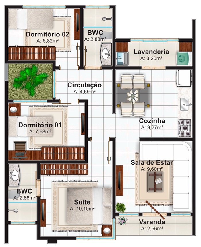 tipos de projetos para construção de casa