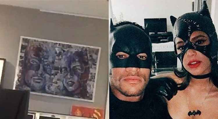 quadro personalizado neymar