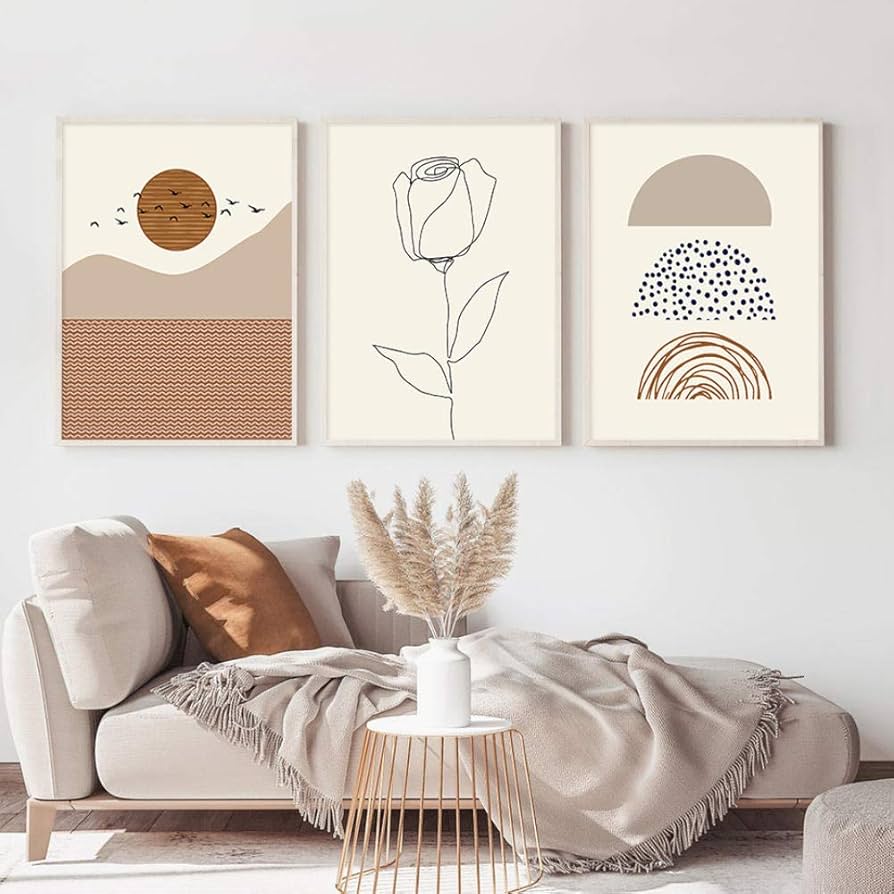 quadros decorativos para espaços reduzidos