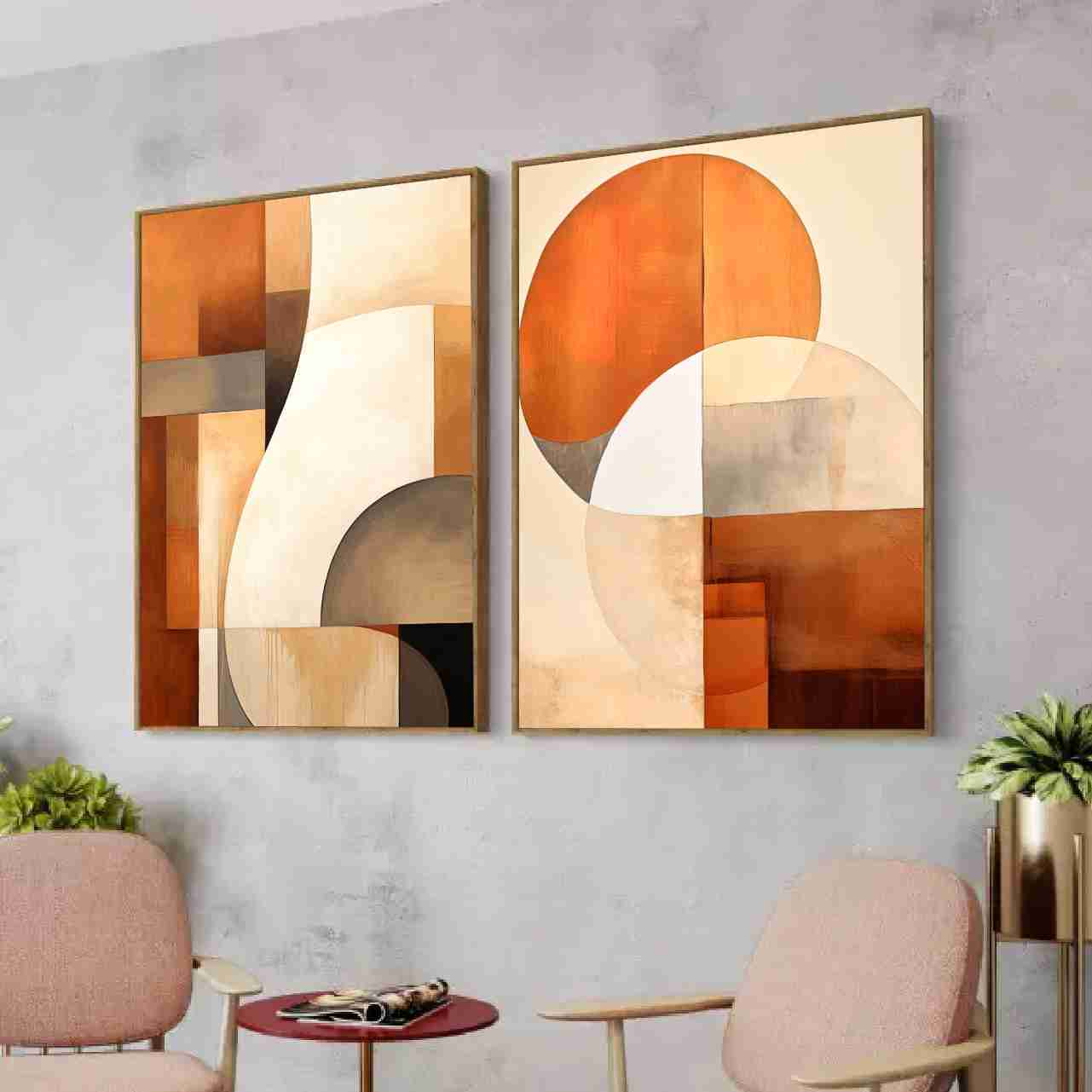 quadros geométricos modernos