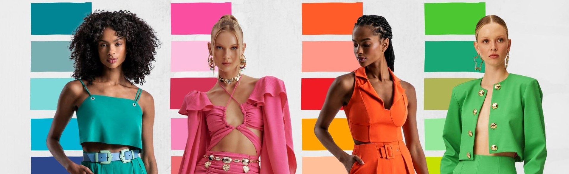 moda feminina verão 2026 cores