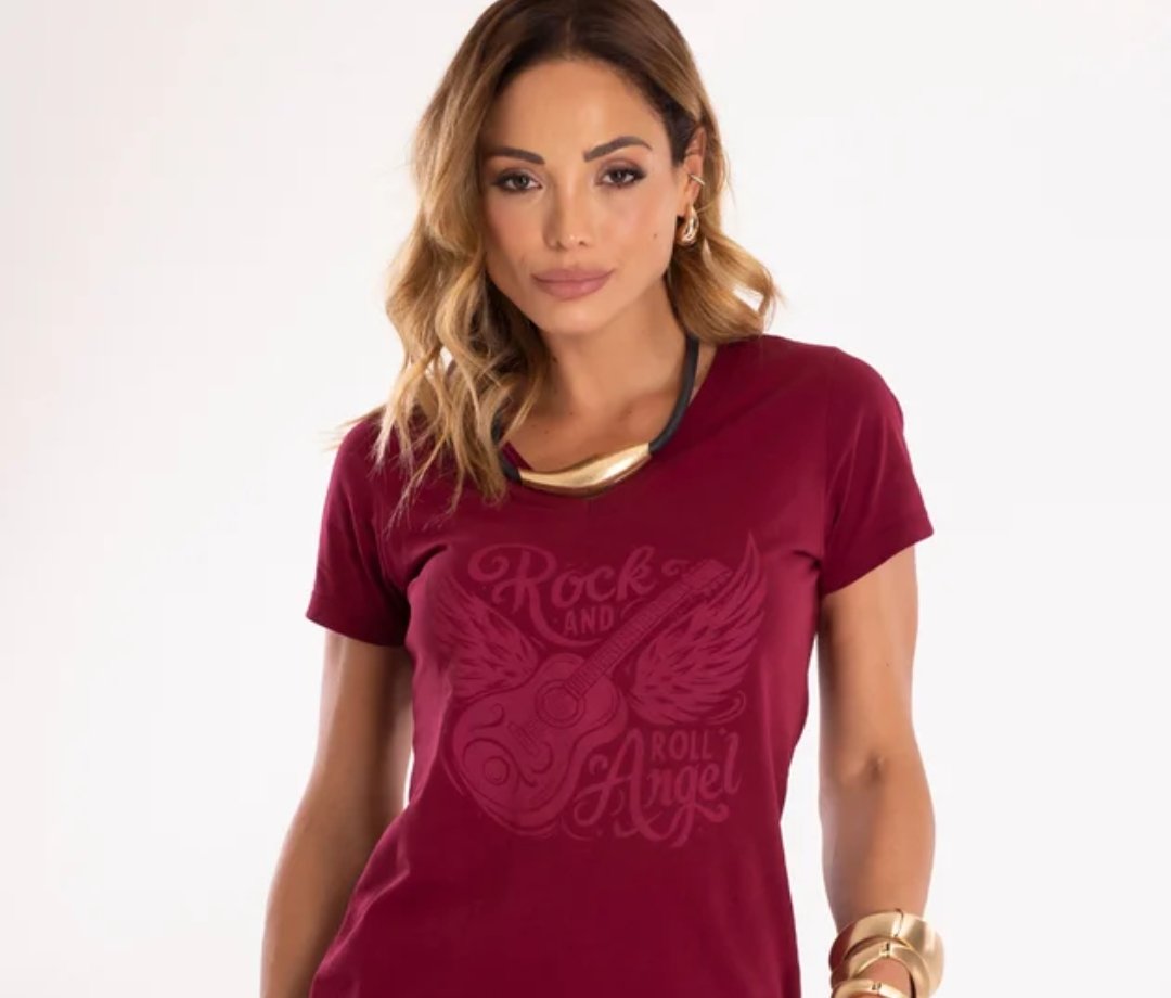 modelagem de t-shirt