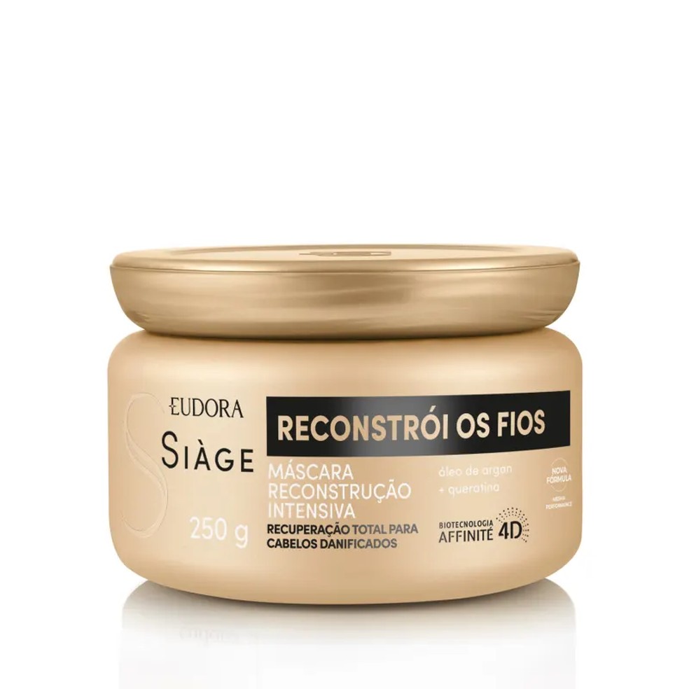 melhor máscara reconstrução cabelo danificado importada