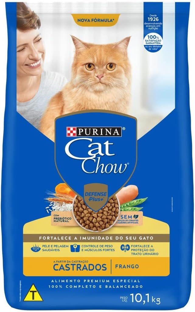 ração para gatos castrados com sobrepeso