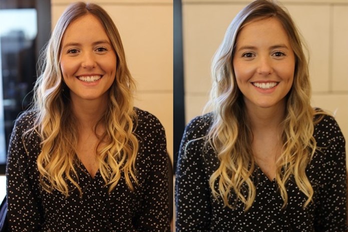 melhor lado para repartir cabelo cacheado