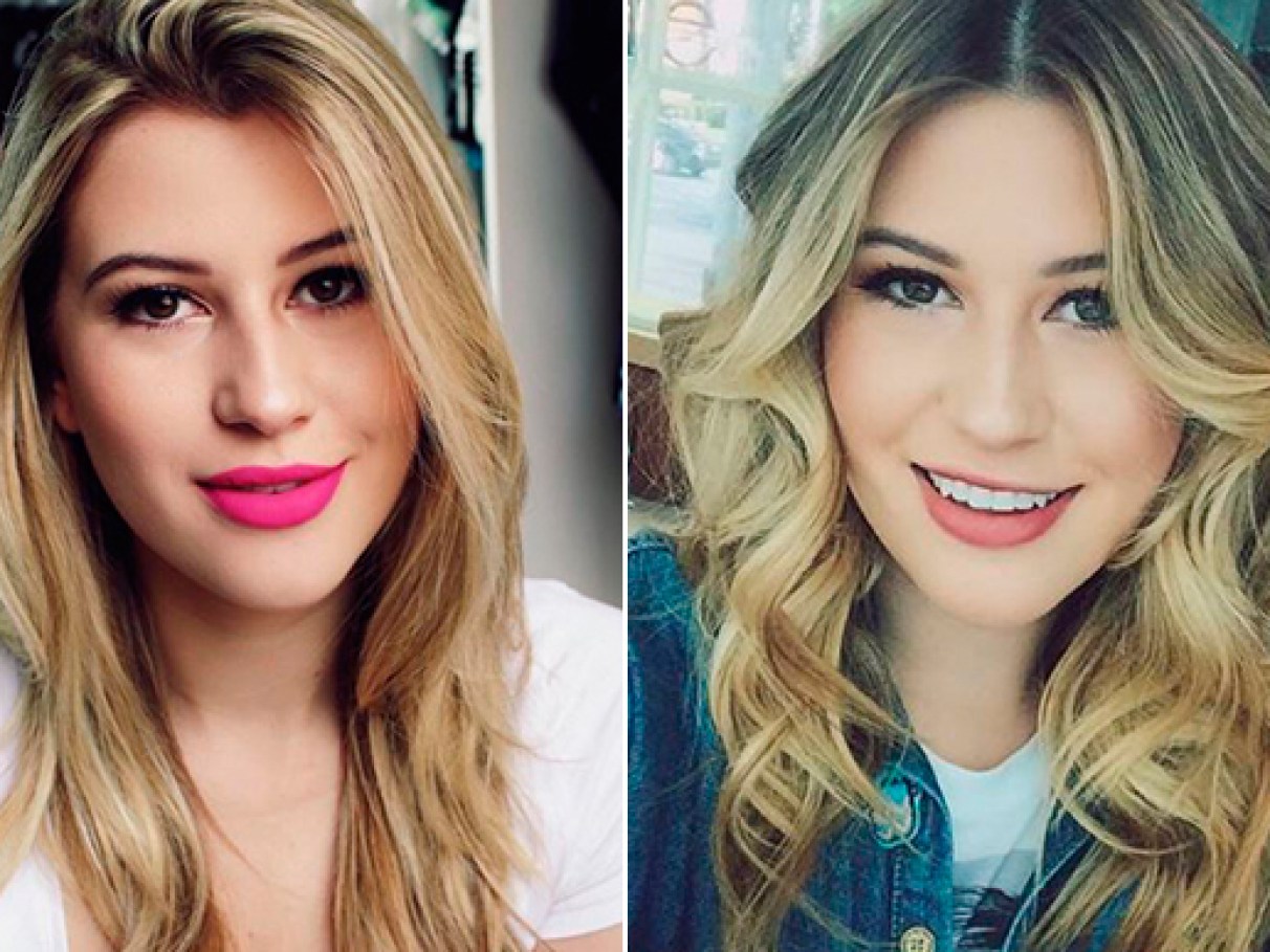repartir cabelo liso qual lado
