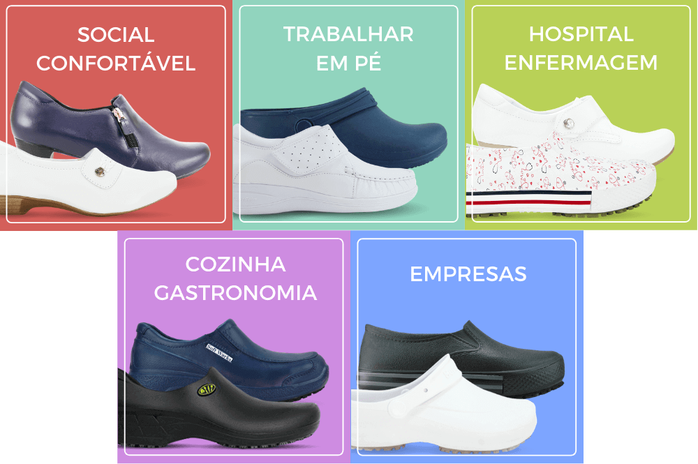 sapatos confortáveis para escritório feminino
