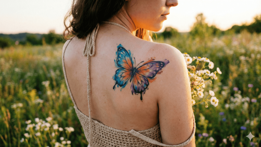 significado tatuagem borboleta feminina braço