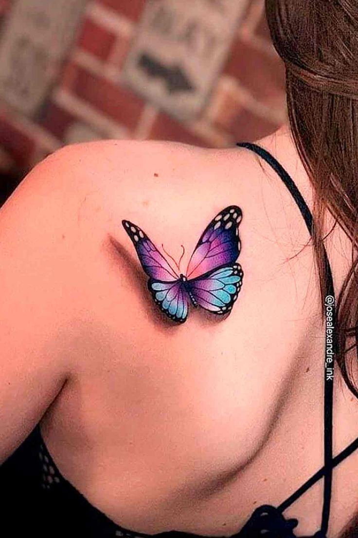 cores tatuagem borboleta braço significado