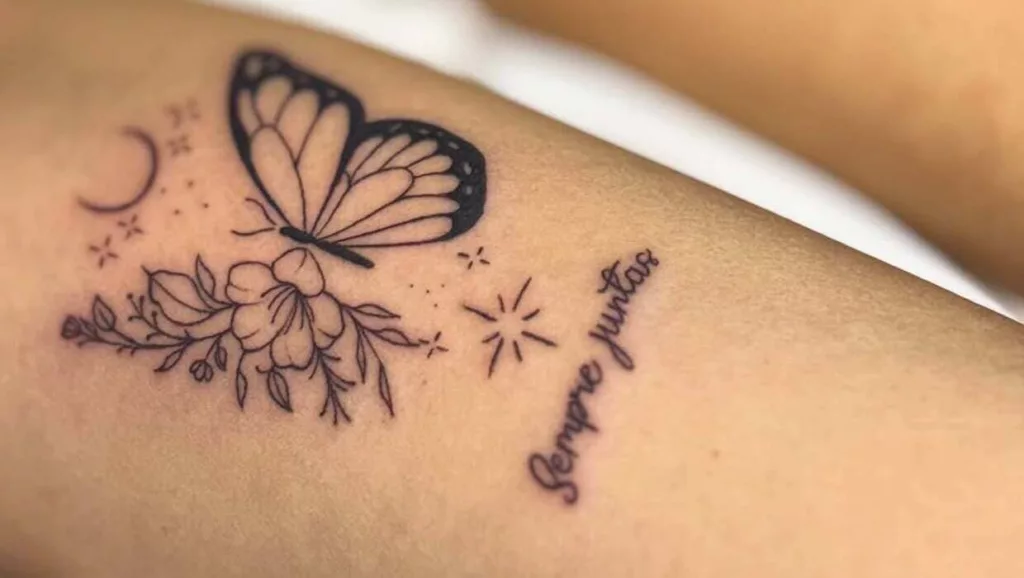 tatuagem borboleta significado espiritual braço