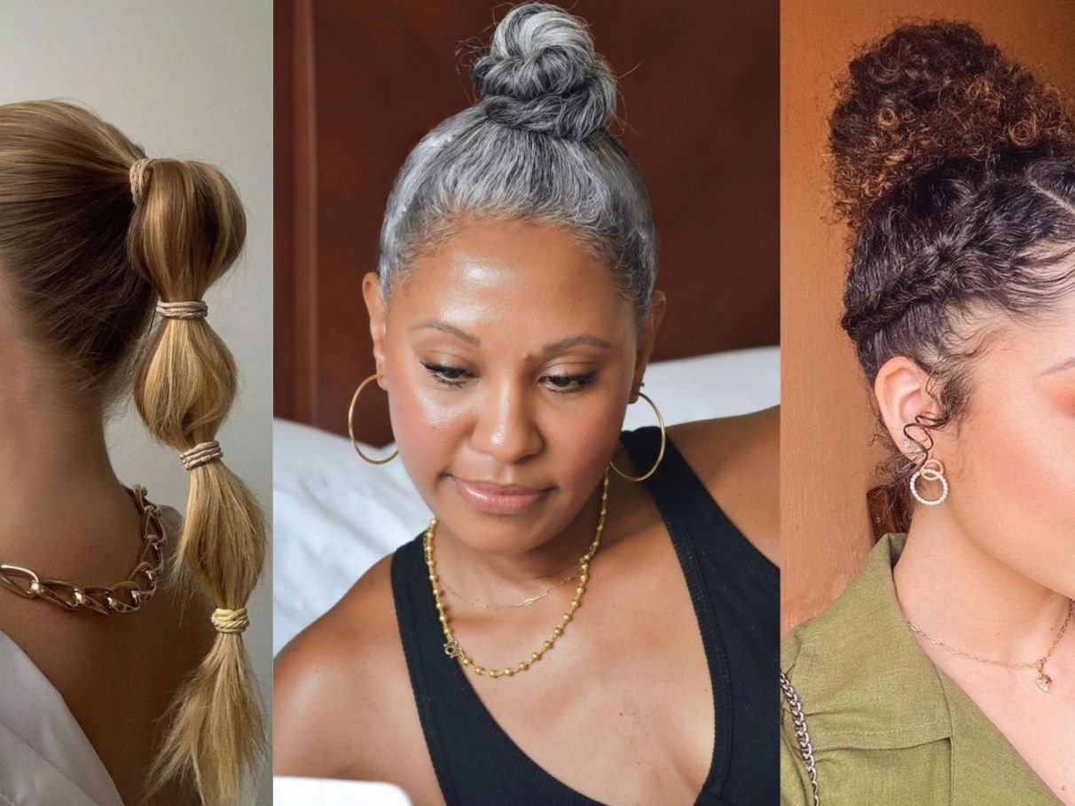 penteado cabelo sujo rápido
