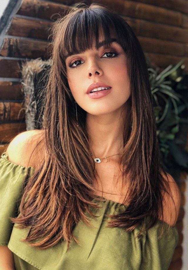 cortes de cabelo com franja para mais de 40