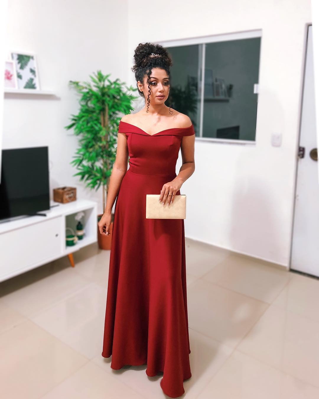 vestido longo que emagrece