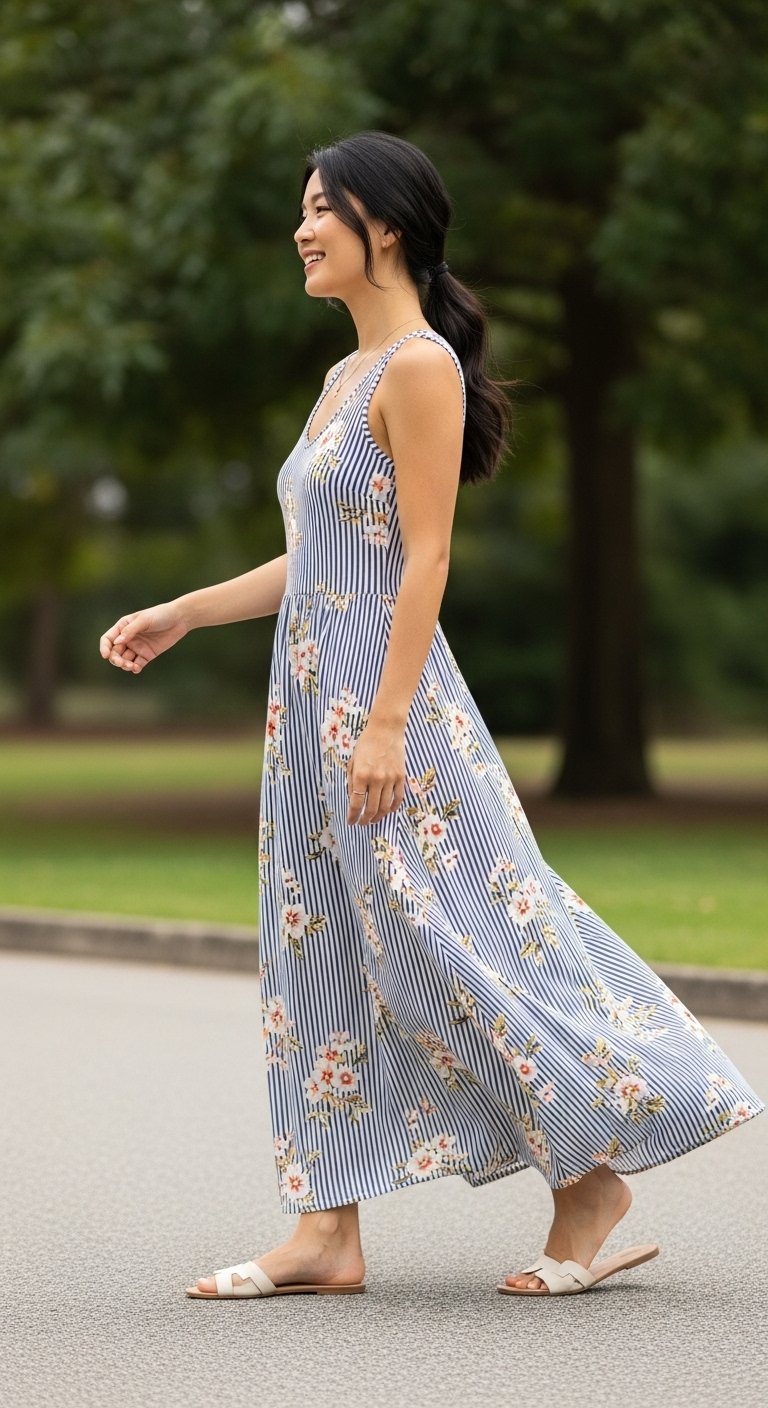 vestido longo para baixinhas