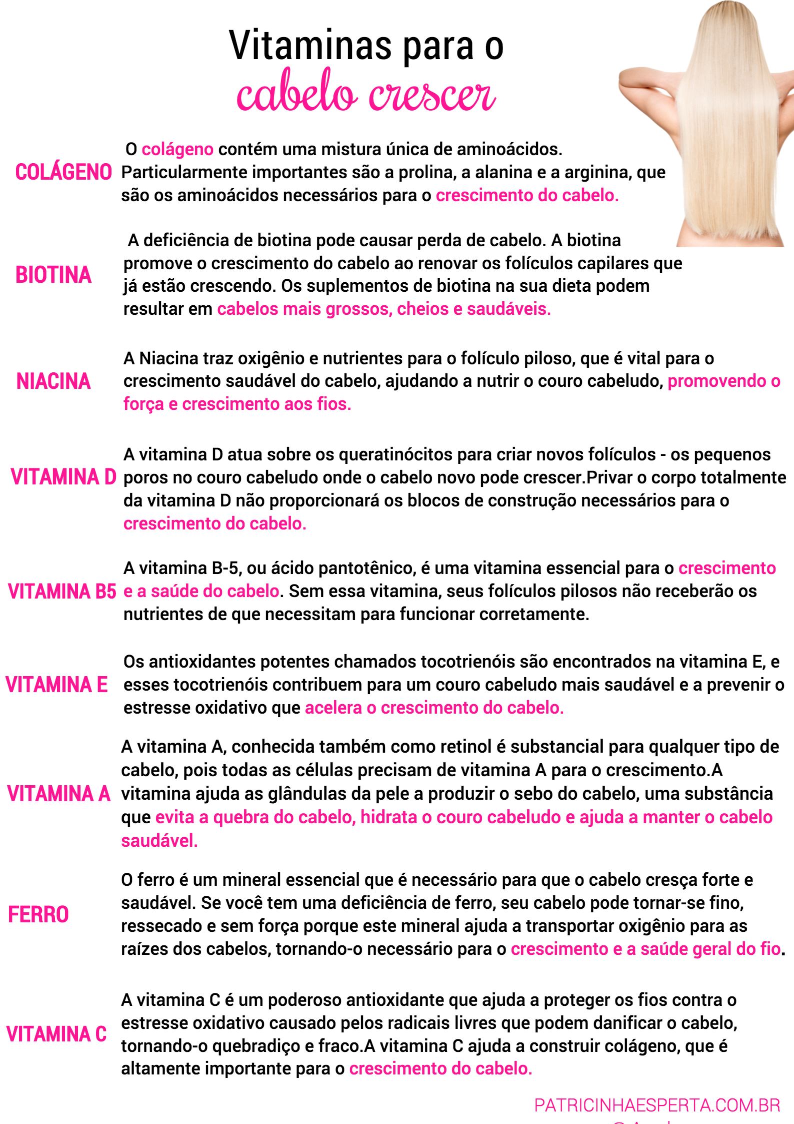 suplemento capilar quanto tempo para ver resultado