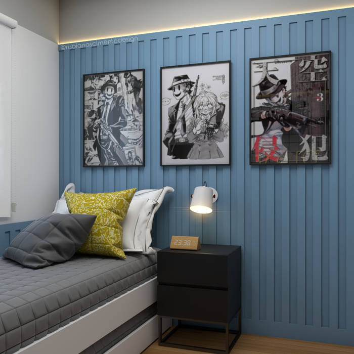 decoração anime