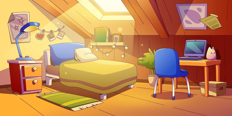 estilo anime decoração
