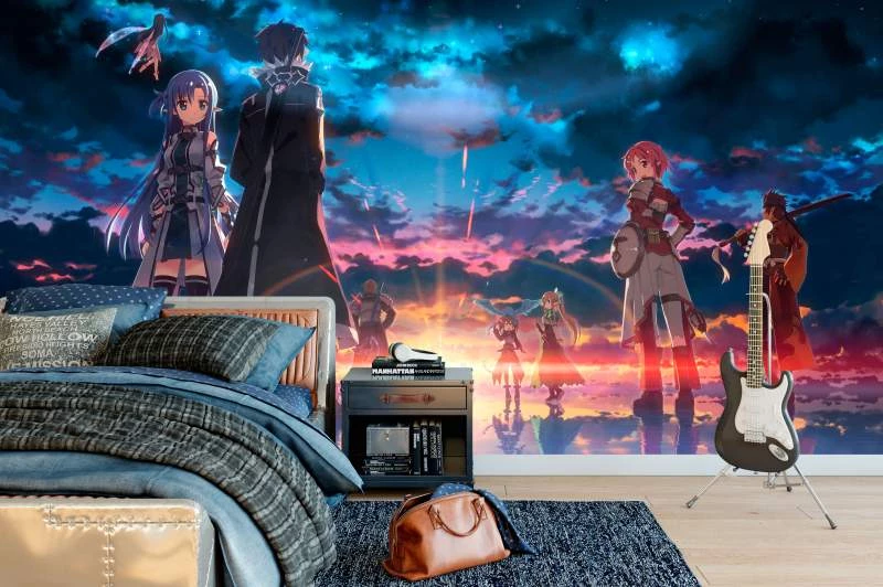 como decorar quarto de fã de anime