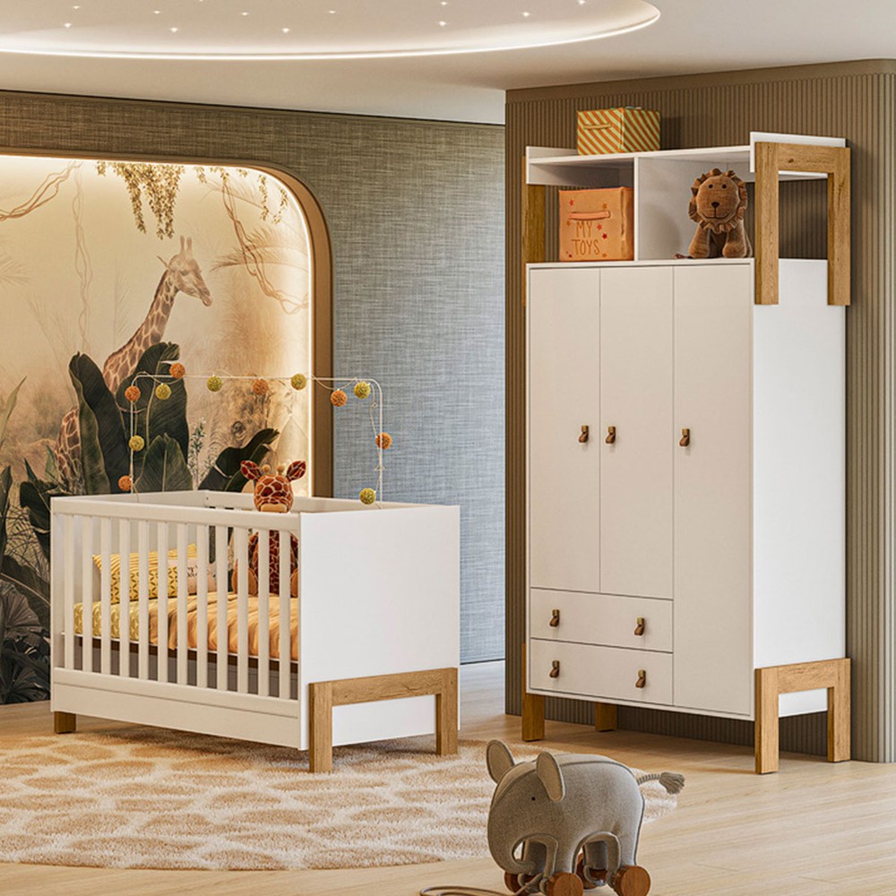 ideias decoração quarto infantil safari