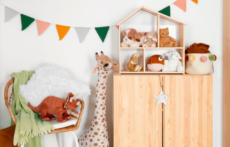 decoração neutra quarto bebê safari