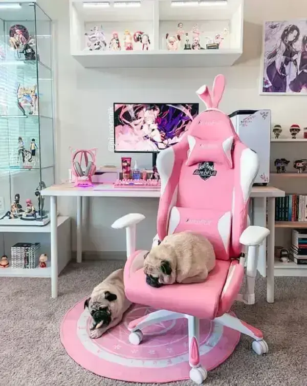 quarto gamer feminino 0