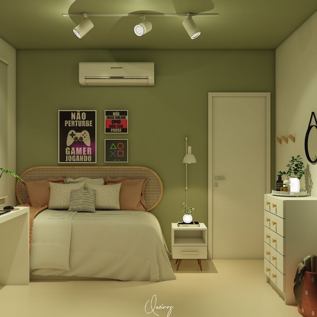 quarto gamer feminino 13