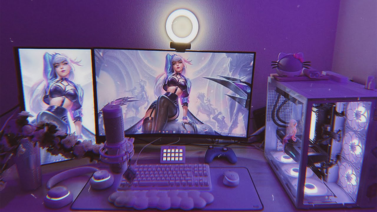 quarto gamer feminino 7