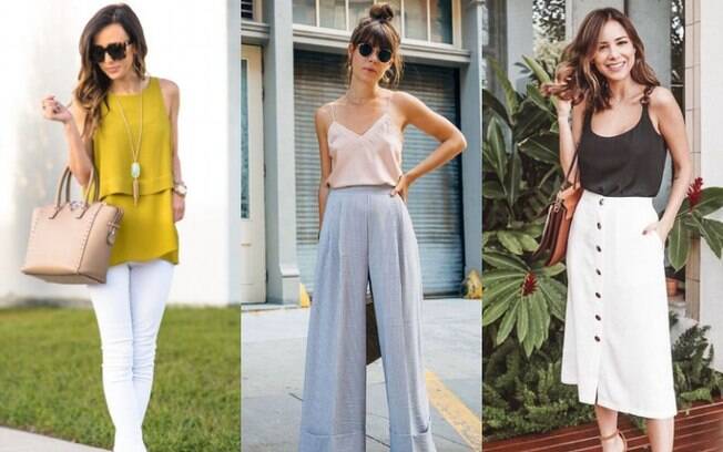 looks de verão para escritório