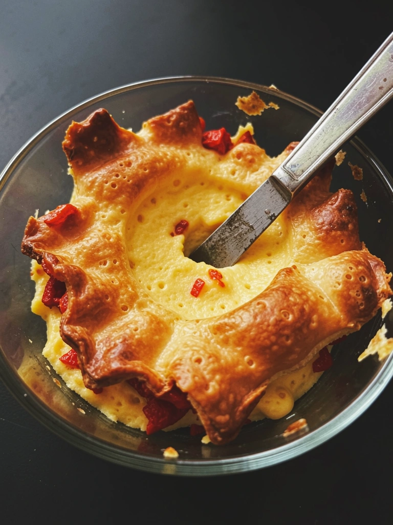 Tigela de vidro com uvas roxas, figos, maçãs e peras ao lado de um queijo brie sobre tábua de madeira.