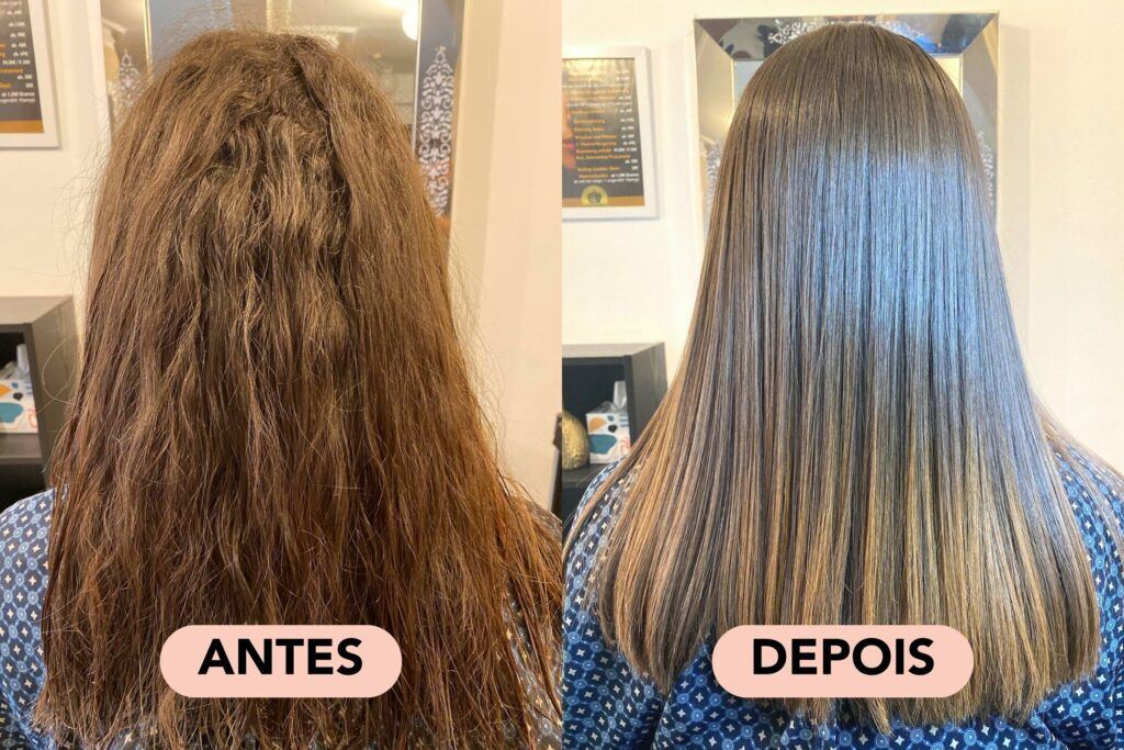 Queratina para cabelo crespo