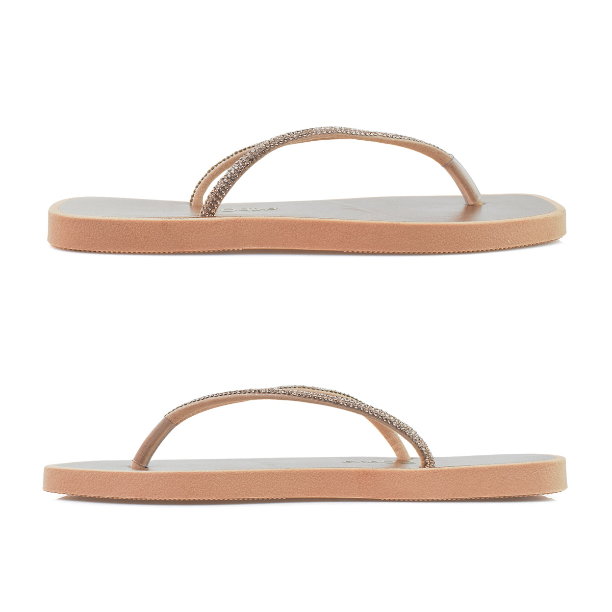 chinelo rasteira duas tiras