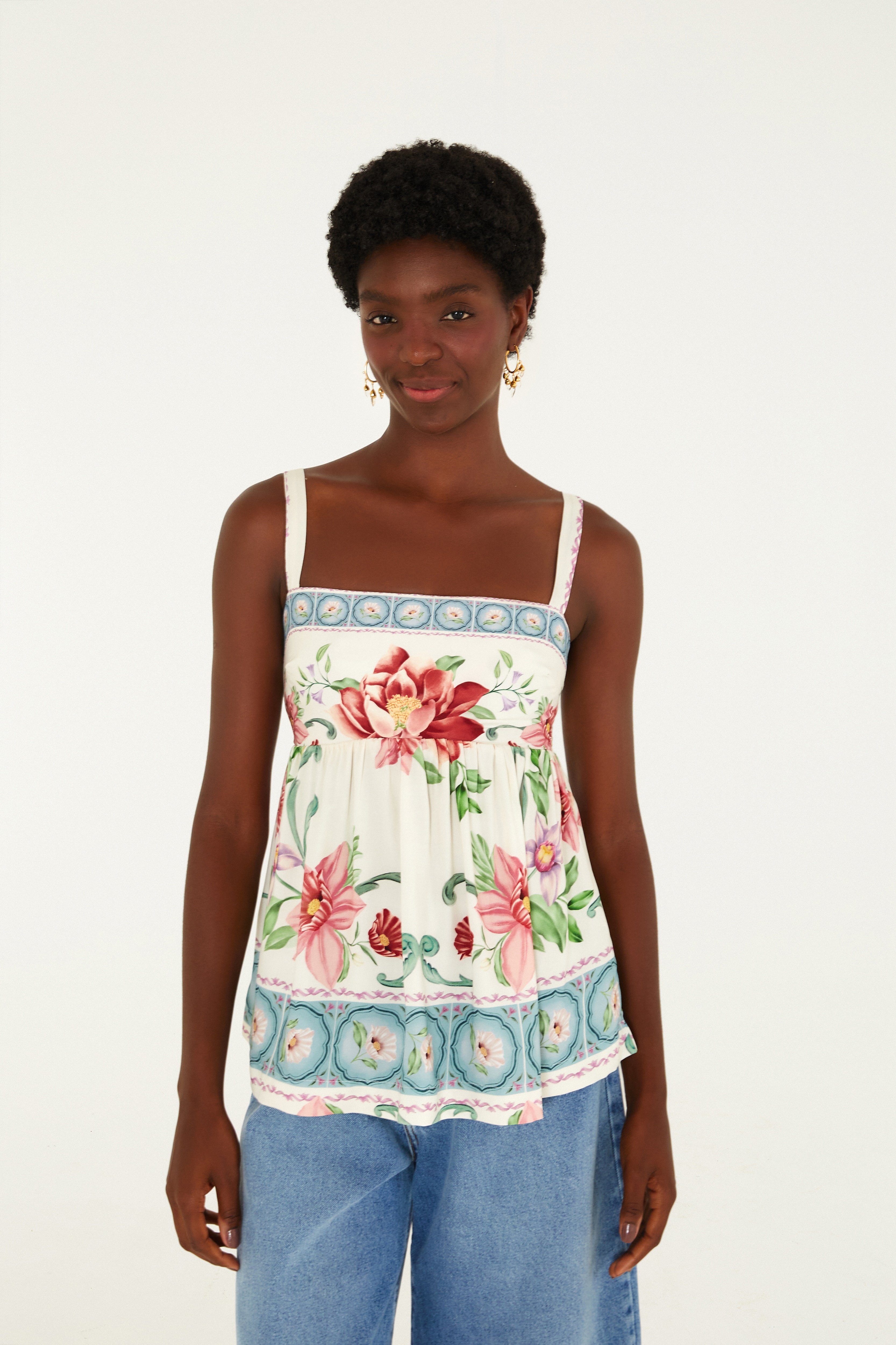 regatas farm estampadas alcinha