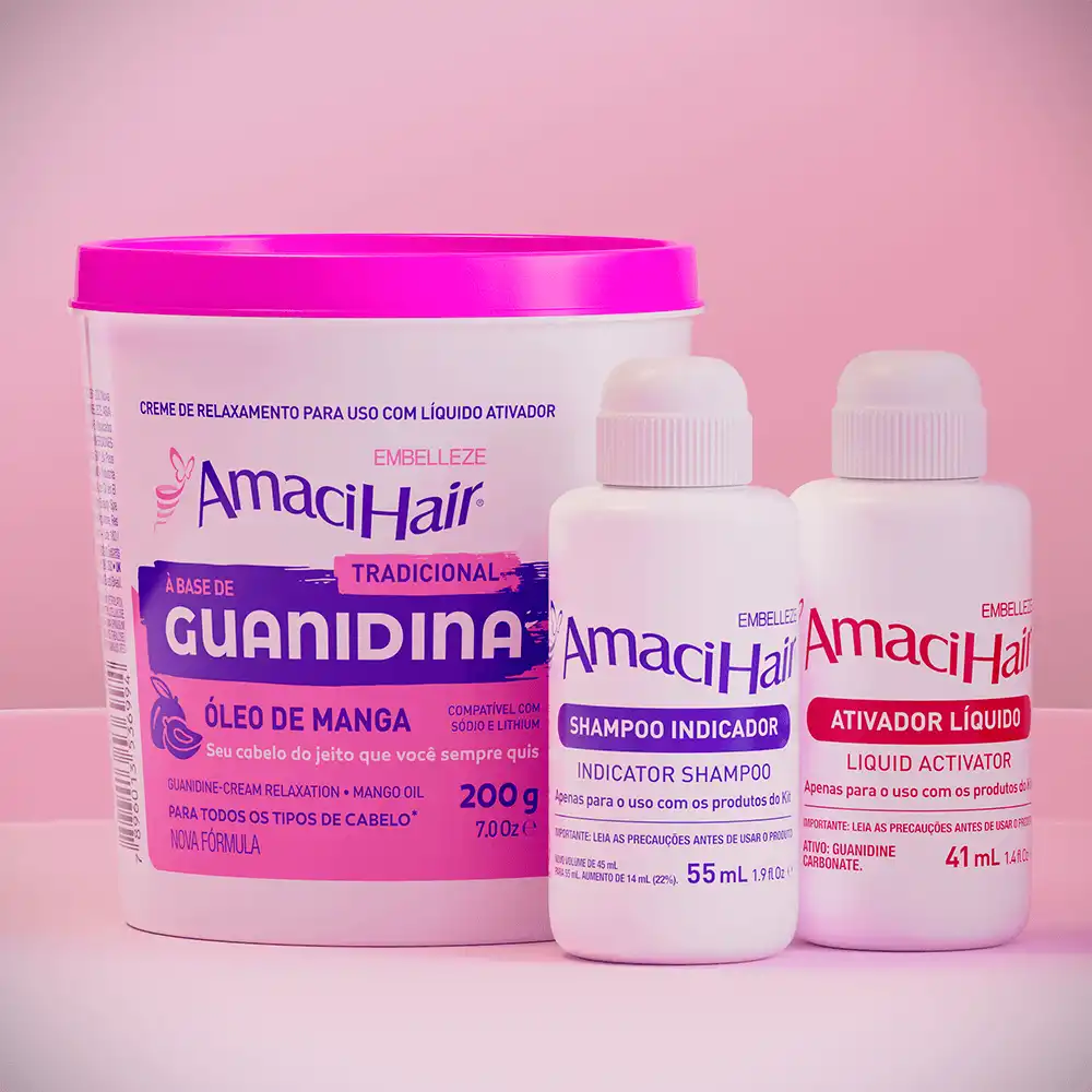 química para alisar cabelo crespo