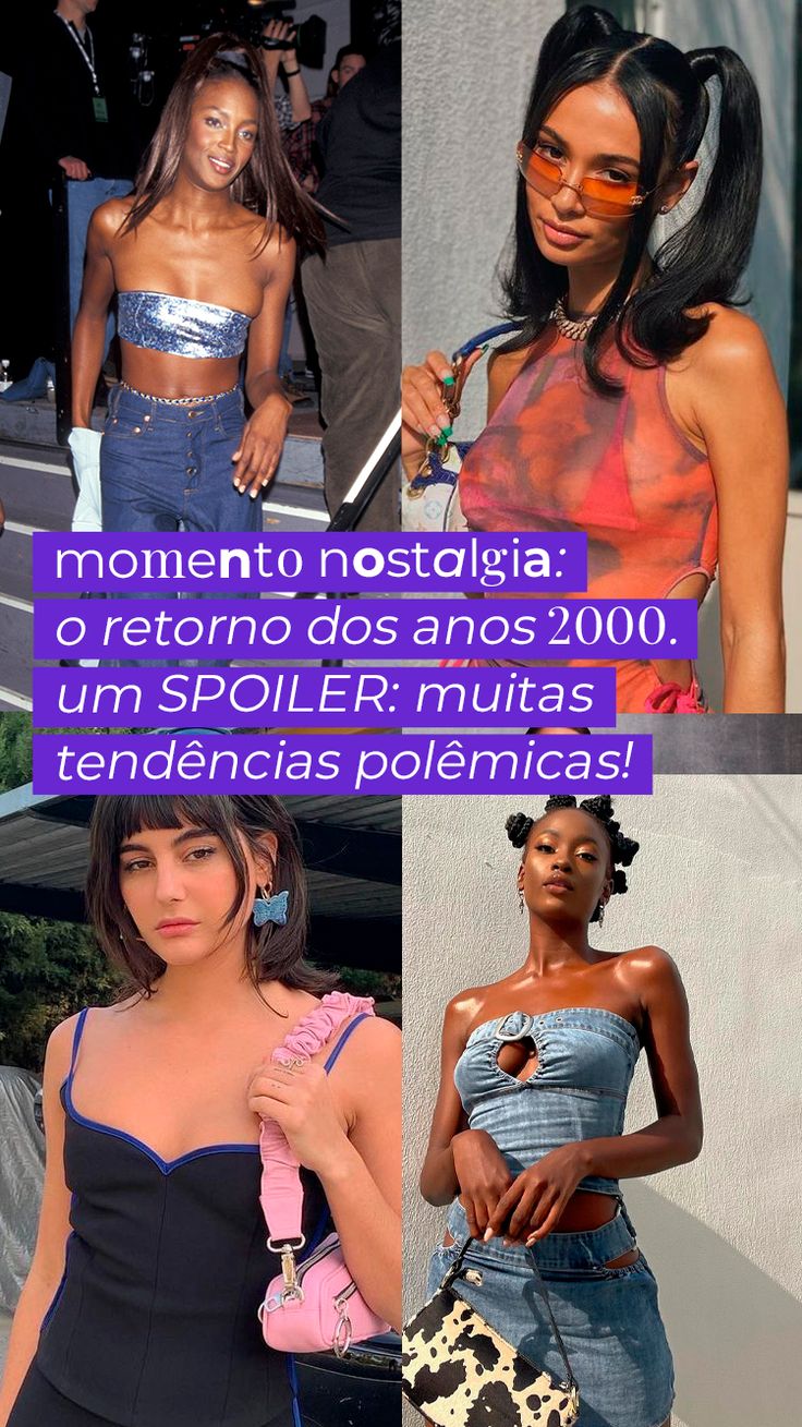 roupa Y2K feminina